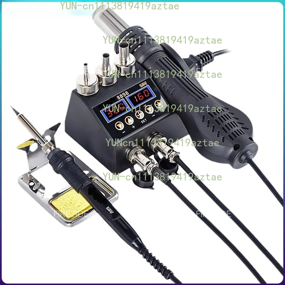 2 In 1 Soldering Rework Station 750W - สถานีบัดกรีและปืนลมร้อน 2 in 1 กำลังไฟ 750W
